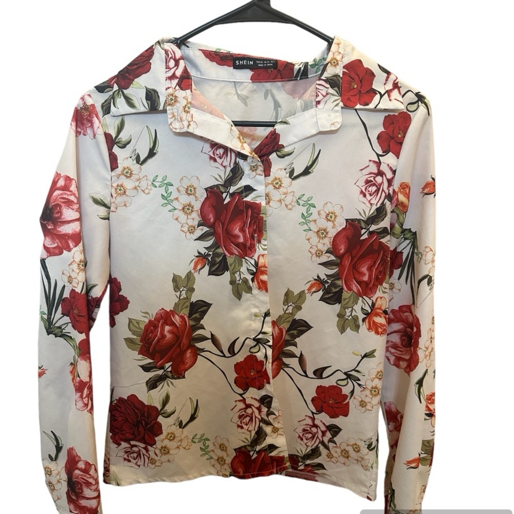 Floral Button Up Shirt